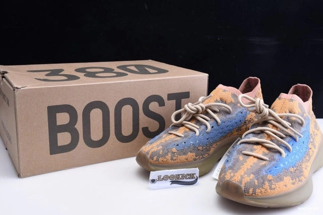 OAT BLUE BOOST YEEZY FX9847 ADIDAS REFLECTIVE 380 0901
